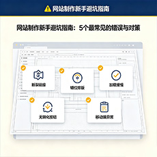 池州建站-网站制作新手避坑指南：5个最常见的错误与对策