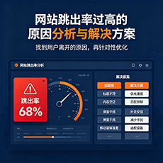 池州建站-网站跳出率过高的原因分析与解决方案
