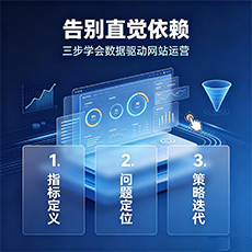 池州建站-告别直觉依赖：三步学会数据驱动网站运营
