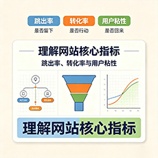池州建站-理解网站核心指标：跳出率、转化率与用户粘性