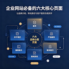 池州建站-企业网站必备的六大核心页面